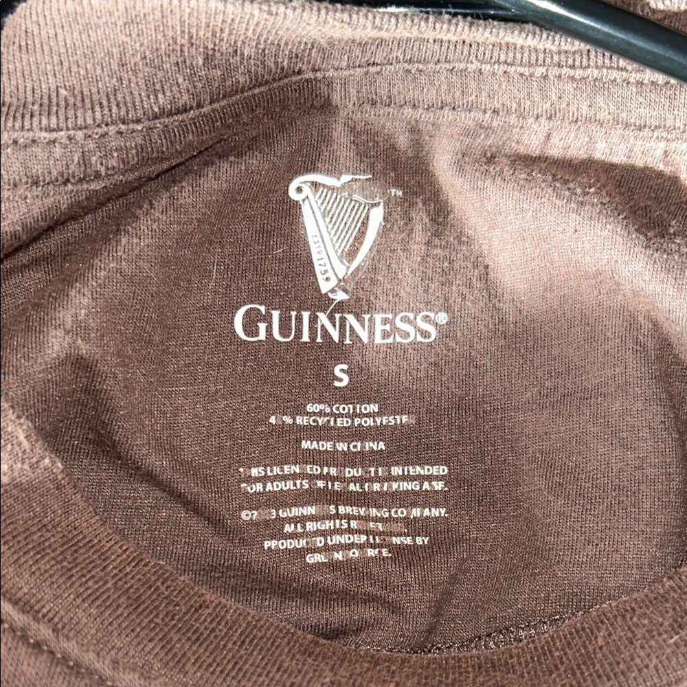 Guinness Dark Brown Crewneck Sweater - Picture 2 of 3